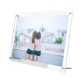 Desktop Letter Display Stand Poster Memorial Clear Acrylic Picture Photo Frame for Table